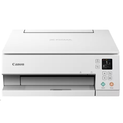 STAMPANTE CANON MFC INK PIXMA TS6351 WHITE 3774C026 A4 3IN1 5INK 15IPM, F/R USB WIFI AIRPRINT, CLOUD PRINT