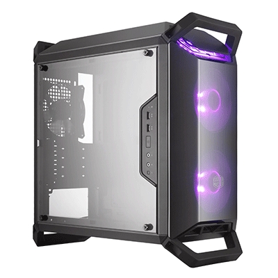 CABINET MIDI TOWER COOLER MASTER MCB-Q300P-KANN-S02 MASTERBOX Q300P NERO MICROATX 1X3.5 2X2.5 2XUSB3.0 LATO TRASP NOALIM