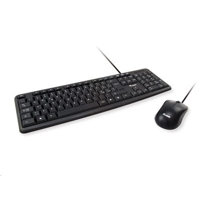 TASTIERA+MOUSE USB EQUIP 245203 STANDARD DA 105 TASTI SOFT TOUCH- CON MOUSE OTTICO -CAVO 1.35MT FINO:31/05