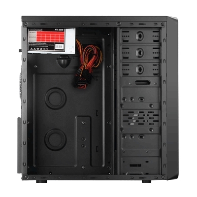 CABINET ITEK ATX MIDDLE TOWER OCEAN EVO - ALIM 500W - FAN 12CM - 2XUSB 2.0 FRONTALI - NERO SPAZZOLATO (ITOCA35E) FINO:31/07