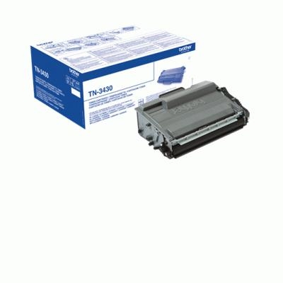 TONER BROTHER TN3430 3000PG. X HL-L5000D/L5100DN/L6300DW/L6400DW/L6400DWT DCP-L5500DN/L6600DW MFC-L5700DN/L5750DW