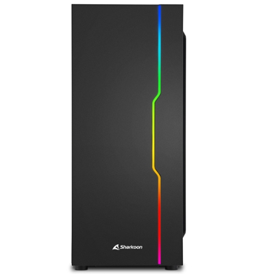 CABINET ATX SHARKOON RGB SLIDER NERO 7SLOT 40X19X45,6CM 2X3,5