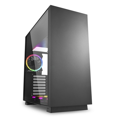 CABINET ATX SHARKOON PURE STEEL RGB NERO 7SLOT 47,4X21X47,5CM 3X3,5