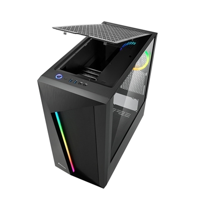 CABINET ATX SHARKOON REV100 RGB NERO 7SLOT 45,2X21,5X44,4CM 3X3,5