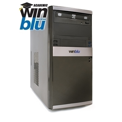 PC WINBLU ENERGY L3 0620W10EDU 24LT H410 INTEL I3-10100 4GBDDR4 120SSD DVDRW VGA+HDMI PCI-E W10PROEDU T+M 2Y ONSITE