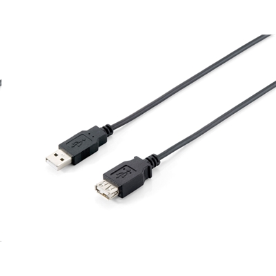 CAVO USB2.0 5MT EQUIP 128852 NERO A-A M/F- EAN: 4015867164747