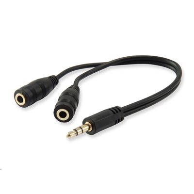 CAVO AUDIO  SDOPPIATO EQUIP 147941  M/2X F - 130MM EAN: 4015867204924