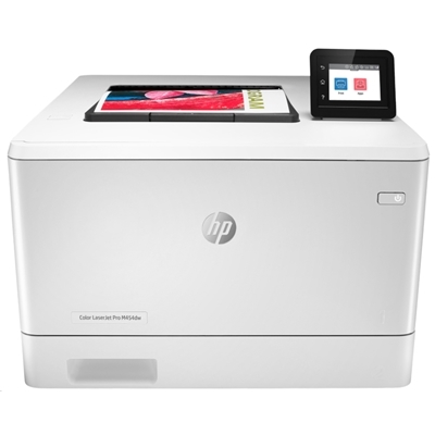 STAMPANTE HP LASERJET COLOR PRO M454DW W1Y45A WHITE A4 27PPM 256MB F/R LAN-USB-WIFI LCD EPRINT 600DPI 2VASSOICARTA 3YCONREG