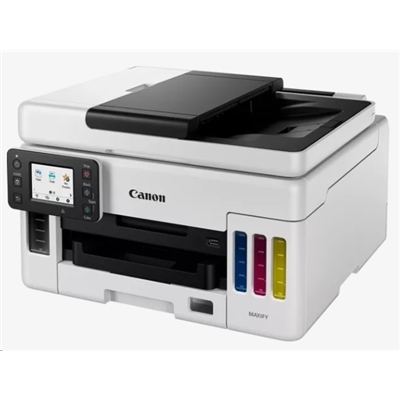 STAMPANTE CANON MFC INK MAXIFY GX6050 REFILLABLE 4470C006 3IN1 24IPM 250+100FG ADF50FG LCD 6.9CM F/R LAN WIFI