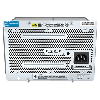 POWER SUPPLY HPE JG544A X362 720W AC POE FINO:07/05