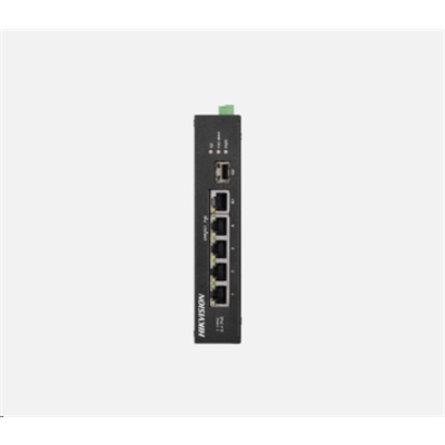 SWITCH 4P 10/100M RJ45 POE +1P GIGABIT RJ45+1P GIGABIT SFP UPLINK HIKVISION DS-3T0306HP-E/HS UNMANAGED L2 -802.3AF/AT/BT-