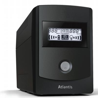 UPS ATLANTIS A03-HP701 700VA/360W SINEWAVE UPS+STABILIZ+FILTRI SW DI CONTROLLO INCLUSO - GARANZIA 2 ANNI-