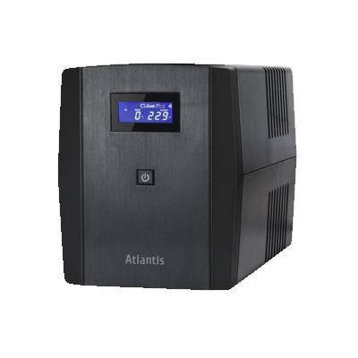 UPS ATLANTIS A03-S1200 1200VA/700W ONEPOWER-TECN.STEPWAVE LINE INTERACTIVE V.OUT200-243VAC. DOPPIA BATT. 3P IEC+2P SCHUKO