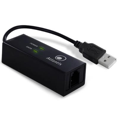 MODEM 56K USB ESTERNO V90/92 CONEXANT ATLANTIS A01-PU3 -GARANZIA 2 ANNI-