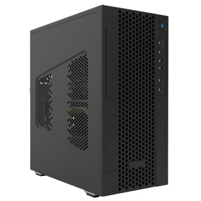 CABINET ITEK SMALLCOM-P - MINI TOWER,  MATX, USB3, 2XUSB2, TYPE-C,  MESH (ITOCSCP122)