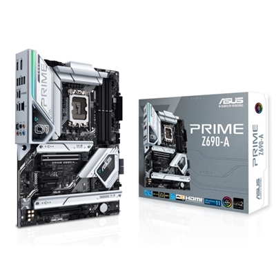 MB ASUS PRIME Z690-A Z690 LGA1700 4XDDR5DC-6000O.C. DP HDMI 1XPCIE5.0X16 1XPCIE3.0X16 4XSATA3R M.2 GBLAN ATX 90MB18L0-M0EAY0