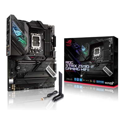 MB ASUS ROG STRIX Z690-F GAMING WIFI Z690 LGA1700 4XDDR5DC-6400O.C. HDMI DP 1XPCIE5.0X16 6XSATA3R M.2 WI-FI ATX 90MB18M0-M0EAY0