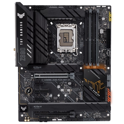 MB ASUS TUF GAMING Z690-PLUS D4 Z680 LGA1700 4XDDR4DC 5333OC DP HDMI 1XPCIE5.0X16 1XPCIE3.0X16 4XSATA3R M.2 ATX 90MB18U0-M0EAY0