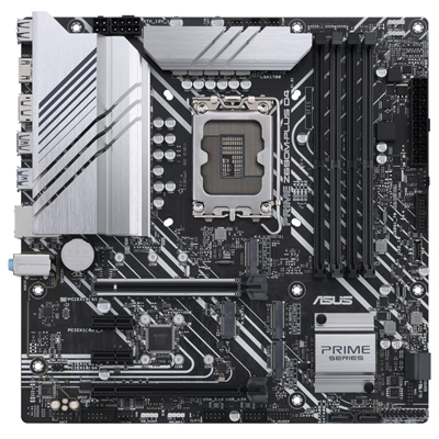 MB ASUS PRIME Z690M-PLUS D4 Z690 LGA1700 4XDDR4DC-5333OC DP HDMI 1XPCIE5.0X16 4XSATA3R M.2 GBLAN USB3.2 MATX 90MB18Q0-M0EAY0