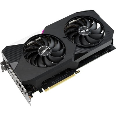 SVGA ASUS DUAL-RTX3060TI-O8G-V2 NVIDIA RTX3060TI PCIE4.0 8GDDR6 256BIT 2XHDMI 3XDP HDCP 7680X4320 2,7SLOT 90YV0G1J-M0NA00