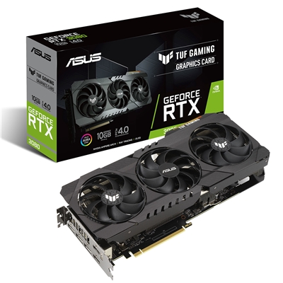 SVGA ASUS TUF-RTX3080-10G-V2-GAMING NVIDIA RTX3080 PCIE4.0 10GDDR6X 320BIT 2XHDMI 3XDP HDCP 7680X4320 2,7SL. 90YV0FB5-M0NM00