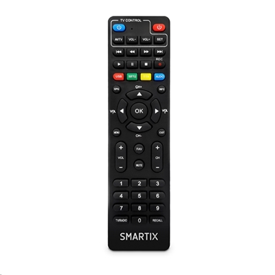 RICEVITORE DECODER DIGITALE TERRESTRE ATLANTIS SM20-DH12 DVBT/T2 HD + FUNZ.MEDIA PLAYER 1080P 60HZ