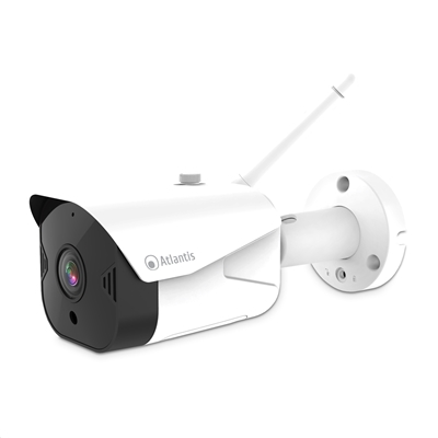 VIDEOCAMERA WI-FI ATLANTIS A14-SC920-OUT DA ESTERNO 2MP FULL HD 1920Z1080P 25FPS H.264-LLUMINAZIONE CON 4 IR LED (10MT)