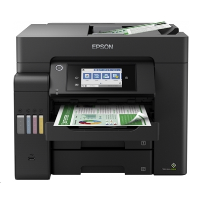 STAMPANTE EPSON MFC INK ECOTANK ET-5800 C11CJ30401 A4 32/22PPM 4IN1 ADF STAMPA F/R LCD 550FG USB LAN WIFI DIRECT
