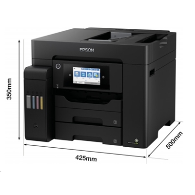 STAMPANTE EPSON MFC INK ECOTANK ET-5800 C11CJ30401 A4 32/22PPM 4IN1 ADF STAMPA F/R LCD 550FG USB LAN WIFI DIRECT