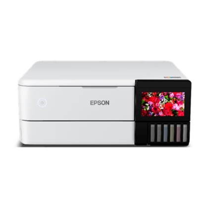 STAMPANTE EPSON MFC INK ECOTANK ET-8500 C11CJ20401 A4 6INK 32PPM 3IN1 LCD F/R, STAMPA CD, SD CARD, USB LAN WIFI DIR