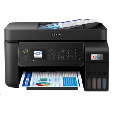 STAMPANTE EPSON MFC INK ECOTANK ET-4800 C11CJ65402 A4 4IN1 33PPM LCD 100FG ADF30FG USB LAN WIFI, WIFI DIRECT, KIT FLACONI INCL.