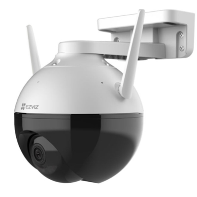 VIDEOCAMERA  WIRELESS EZVIZ C8C  FULL HD 1920X1080 -VIS.NOTTURNA A COLORI-IA. DIFESA ATT.CON LUCI-ROT.ORIZZ.352 /VERTICALE 95 