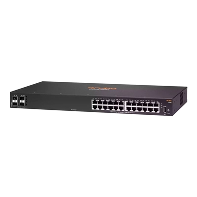 SWITCH HPE JL678A ARUBA 6100 24 PORTE 10/100/1000 + 4X 1GB/10GB SFP+ GAR A VITA FINO:07/05