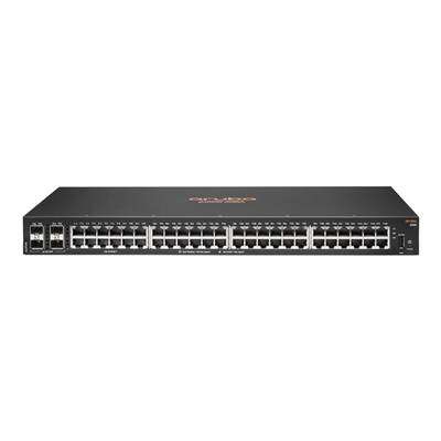 SWITCH HPE JL676A ARUBA 6100 48 PORTE 10/100/1000 + 4X 1GB/10GB SFP+ GAR A VITA FINO:07/05