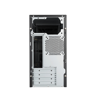 CABINET ATX MINI TOWER COOLER MASTER MCB-E300L-KN5N-B02 MASTERBOX E300L SILVER MICRO-ATX 4SLOT 1X5.25 3X3.5 3X2.5 2USB3 NO ALIM