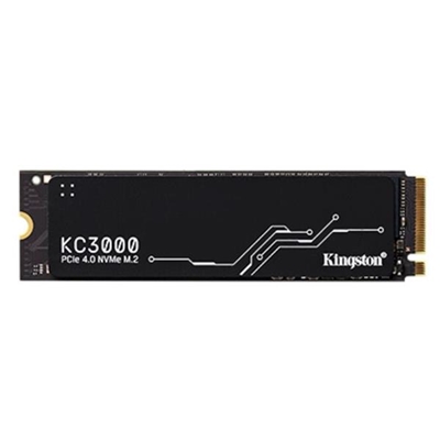 SSD-SOLID STATE DISK M.2(2280) NVME 4096GB PCIE4.0X4 KINGSTON SKC3000D/4096G READ:7000MB/S-WRITE:7000MB/S