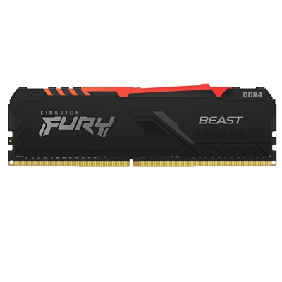 DDR4  8GB 3600MHZ RGB KF436C17BBA/8 KINGSTON FURY BEAST CL16