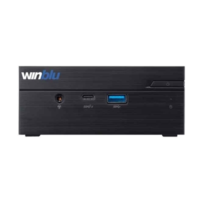 MINI-PC WINBLU EASY 0288W10 0.65LT INTEL CELERON N4500 4GBDDR4 120SSD 2.5GLAN+WIFI+BT HDMI+VGA FW-TPM W10/W11PRO T+M 2Y ON SITE