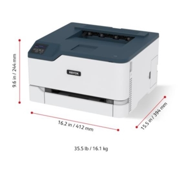 STAMPANTE LASER COLOR XEROX C230V_DNI 24PPM USB LAN WIFI AIRPRINT F/R 256MB 600X600DPI 1Y