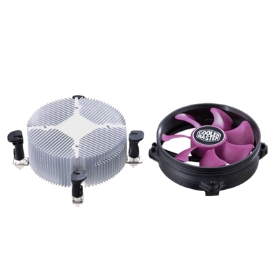 VENTOLA X CPU COOLER MASTER RR-X117-18FP-R1 XDREAM-I117 INTELLGA 1156/1155/1151/1150/775/1200(NON K) 92X20MM 19DBA 1800RPM 3PIN