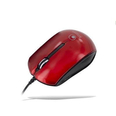 MOUSE X NB USB ATLANTIS P009-KM23-RD OTTICO 3TASTI+SCROLL MINI SIZE ROSSO EAN 8026974017259 -GARANZIA 2 ANNI-