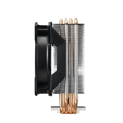 VENTOLA X CPU COOLER MASTER MAP-T4PN-220PC-R1 MASTERAIR MA410P INTEL LGA775/2066 AMD AM4/FM2+ 12X12X2.5CM 6-30DBA 650-2000RPM 4P