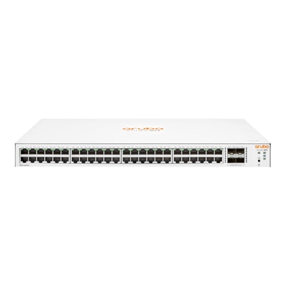 SWITCH ARUBA ISTANT ON JL814A 1830- 48G MANAGED 48X 10/100/1000 + 4XSFP 1GBE GARANZIA A VITA FINO:07/05