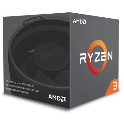 CPU AMD RYZEN 3 4100 3.8GHZ(4.0GHZ BOOST) 4CORE 6MB 100-100000510BOX AM4 65W BOX STEALTH COOLER - GARANZIA 3 ANNI