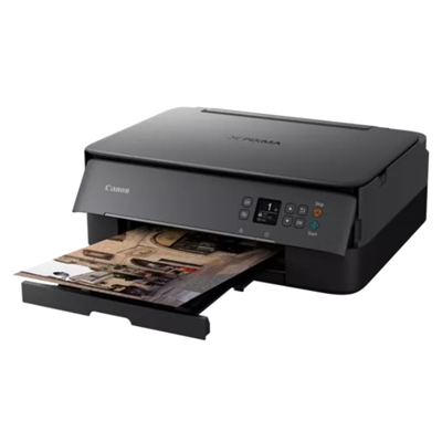 STAMPANTE CANON MFC INK PIXMA TS5350A BLACK 3773C106 A4 3IN1 13IPM, LCD, F/R, WIFI, AIRPRINT, PIXMA CLOUD LINK (NO BT)