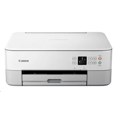 STAMPANTE CANON MFC INK PIXMA TS5351A WHITE 3773C126 A4 3IN1 13IPM, LCD, F/R, WIFI, AIRPRINT, PIXMA CLOUD LINK (NO BT)