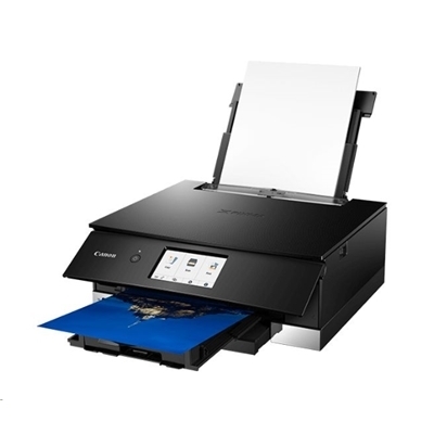 STAMPANTE CANON MFC INK PIXMA TS8350A BLACK 3775C076 A4 3IN1 6INK 15IPM, F/R LCD USB WIFI STAMPA CD/DVD (NO BT)