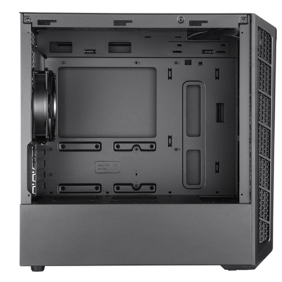 CABINET ATX MINI TOWER COOLER MASTER MCB-B311L-KGNN-S00 MASTERBOX MB311L BLACK MATX 2X3.5 2X2.5 2XUSB3.2 LATO TRASP. NOALIM.