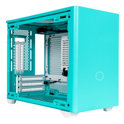 CABINET ATX MINI TOWER COOLER MASTER MCB-NR200P-ACNN-S00 MASTERBOX NR200P BLU MINIITX 1X3.5 2X2.5 2XUSB3.2 LATO TRASP. NOALIM.