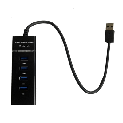 HUB USB ENCORE EN-303 HUB USB 3.0 4 PORTE AUTOALIMENTATO CON LED